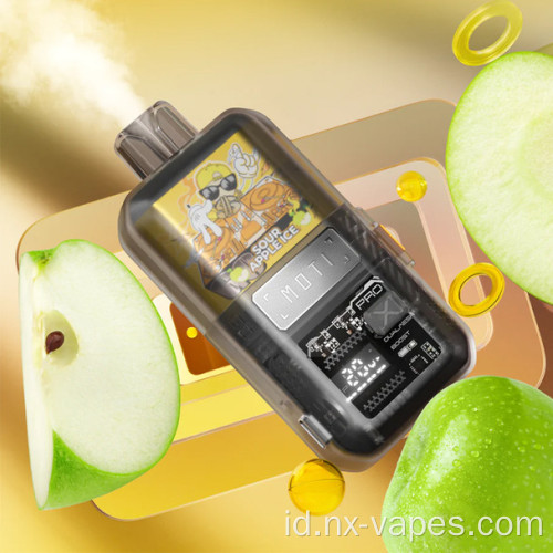 Moti Go Pro 12000 Puff Disposable Vape Harga